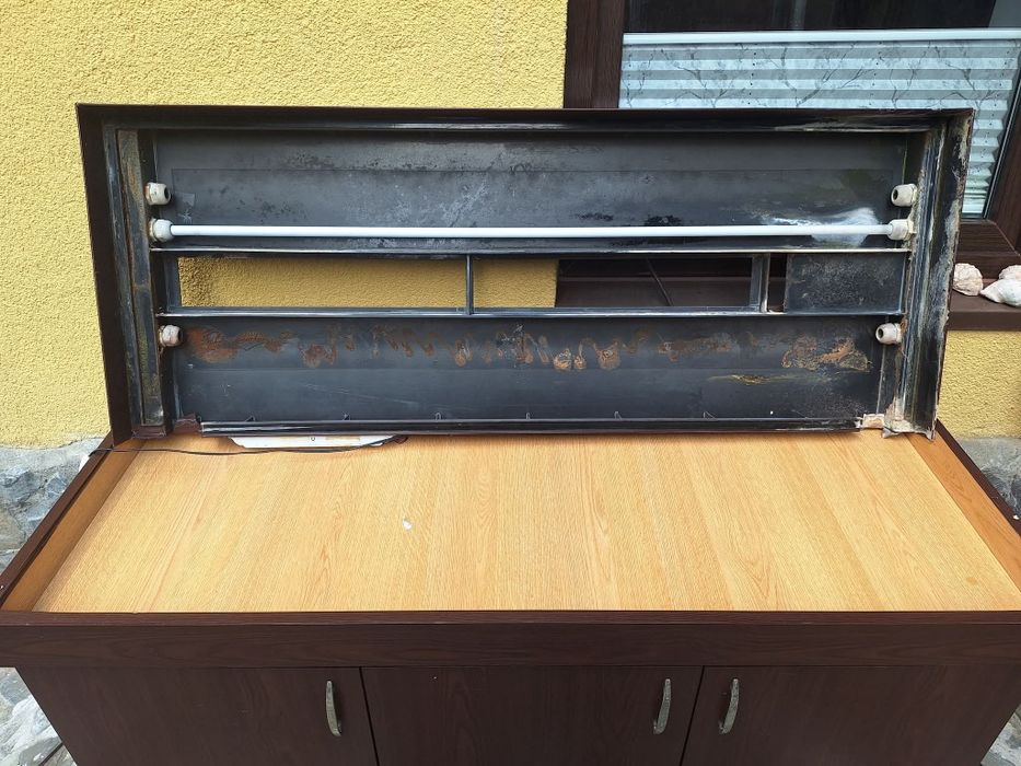 Dulap acvariu și capac acvariu