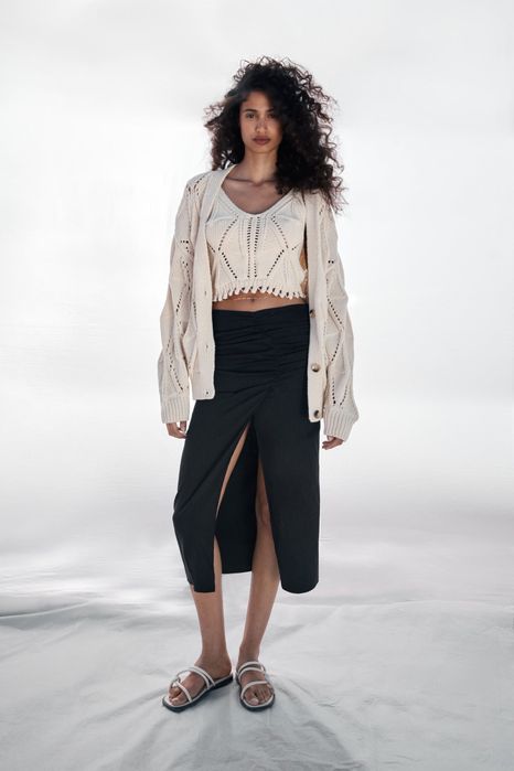 Fusta Zara S (Guess, Armani)