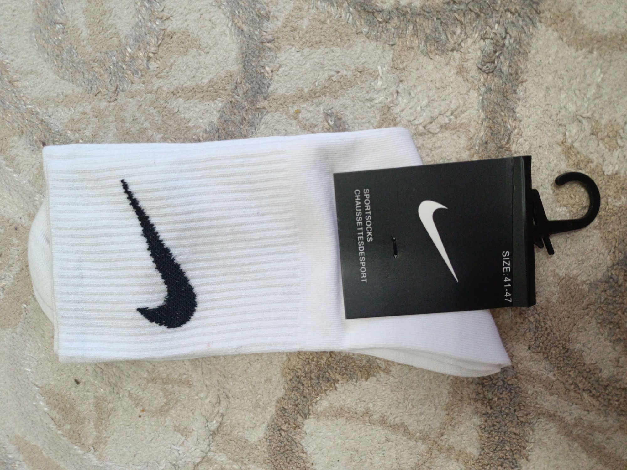 Nike носки белые