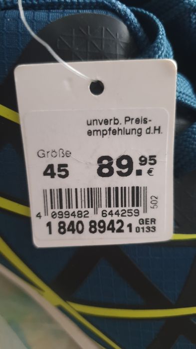 Pantofi de barbati Jack Wolfskin 45 ! Nou