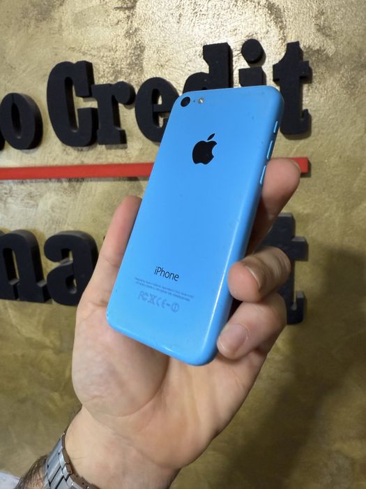 Apple iPhone 5C 32G Blue Albastru Stare Extrem de Buna Resetat Activat