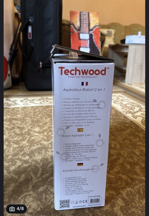 Прахосмукачка - робот Techwood