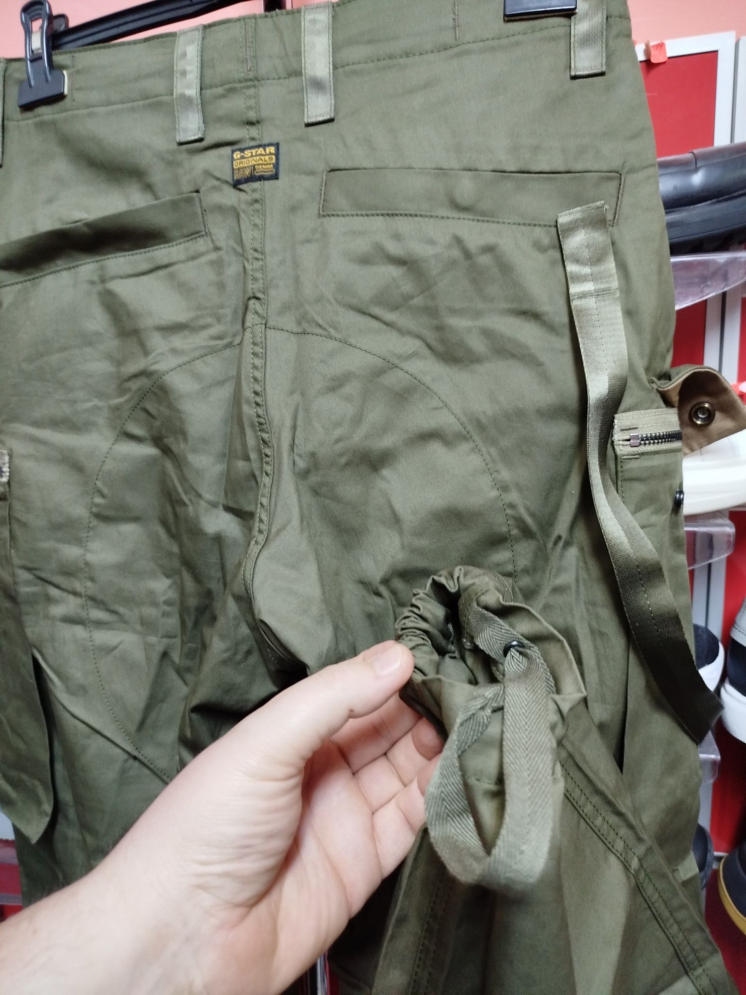 Оригинален мъжки карго панталон G-Star Raw R-3N Balloon S cargo нов