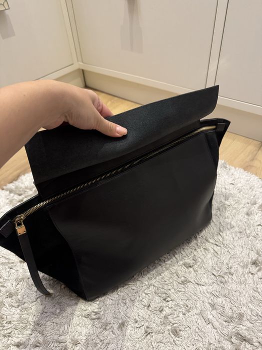 Черна чанта Furla