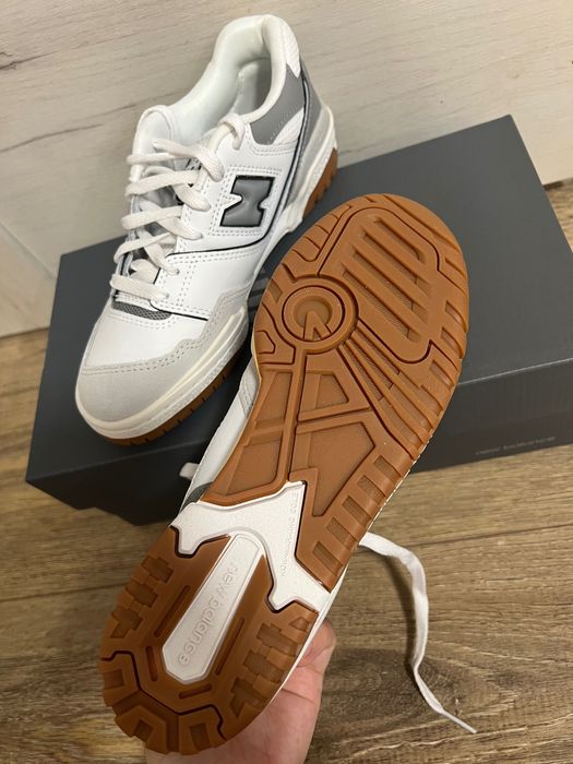 Обувки New Balance 550 - бял (white slate grey)