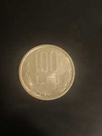 Moneda 100 lei cu Mihai Viteazuĺ