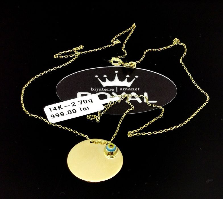 Bijuteria Royal lant din aur 14k 2.70 gr