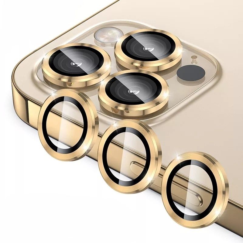 Стъклен Протектор за Камера за Apple iPhone 16 / 15 Pro Max / 14 Plu
