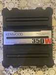 Усилвател за кола-крайно стъпало kenwood 350W двуканален