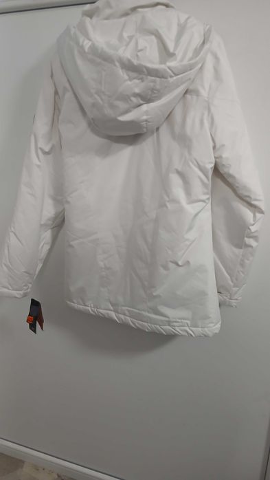 Reebok бяло зимно яке с качулка – S / M / L