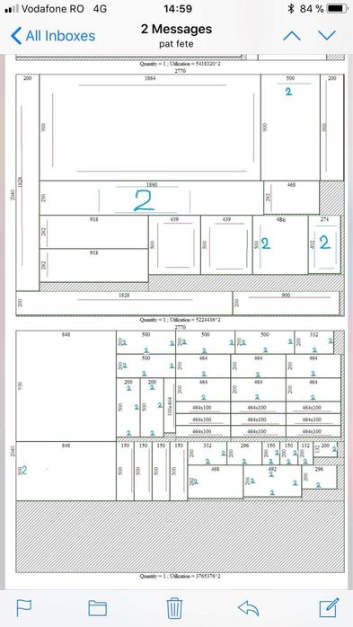 Vand pat dublu etajat pentru copii