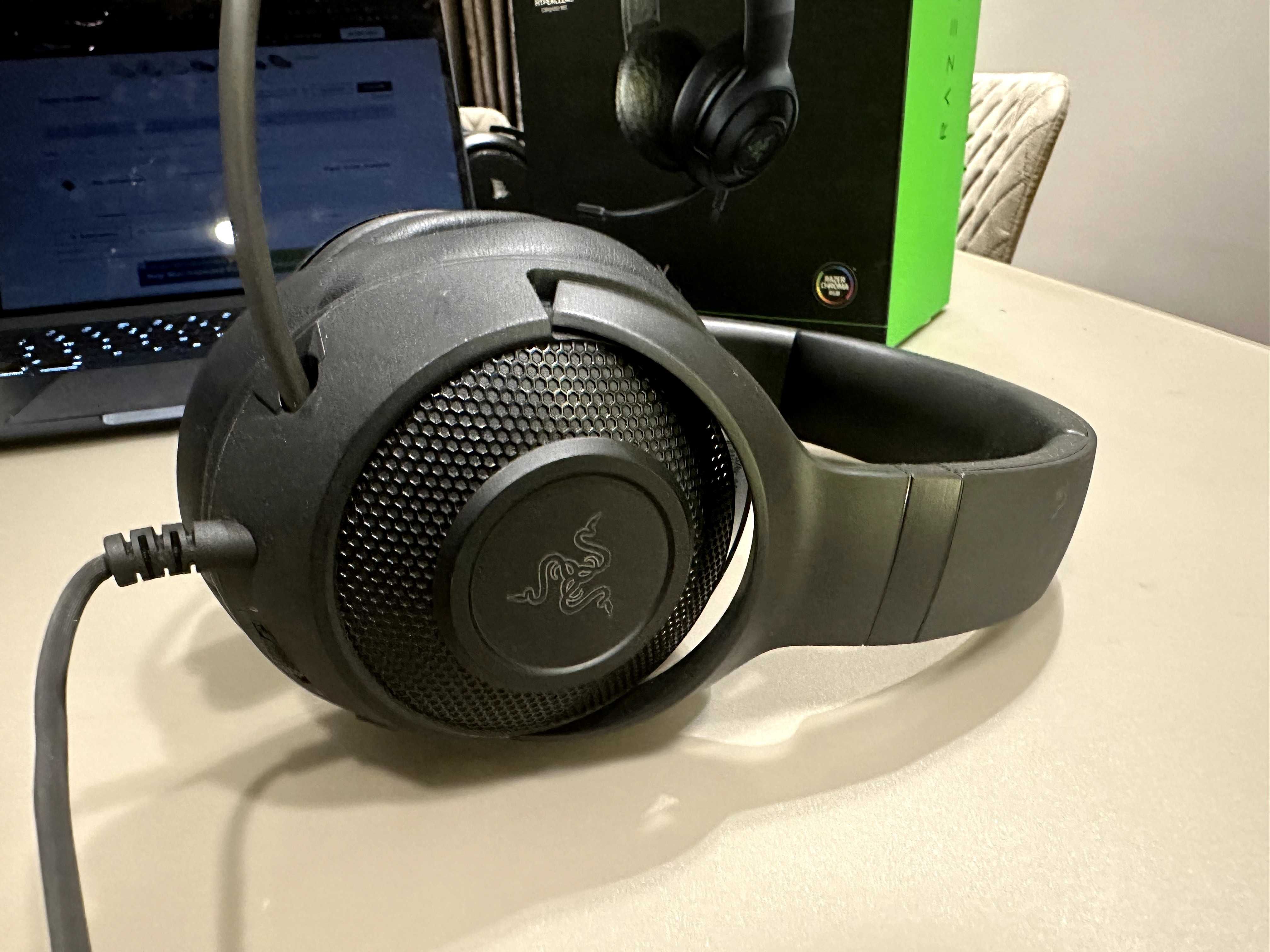 Гейминг хедсет Razer Kraken V3 X - неразличими от нови