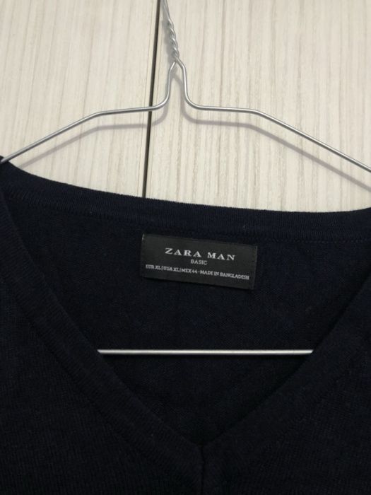 Pulover subtire Zara man XL