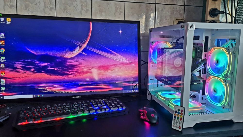 Unitate PC Gaming i5 10400 video 6GB GTX 1060 16GB RAM SSD