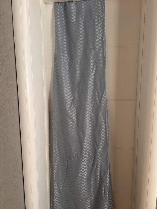 Draperii NOU albastru azur cu rejansa si carlige