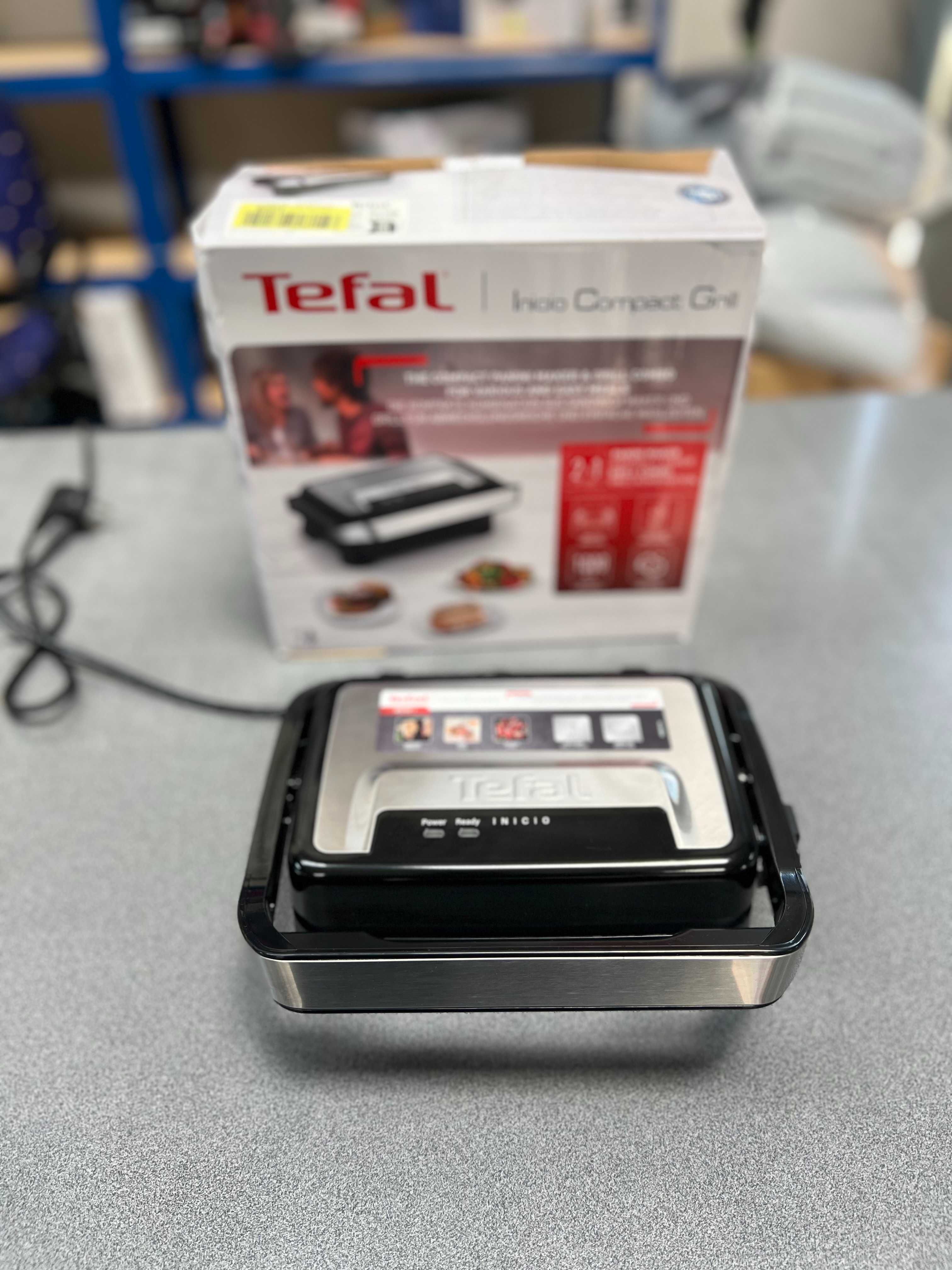 Уред за приготвяне на панини и грил Tefal Inicio Compact, 1000W