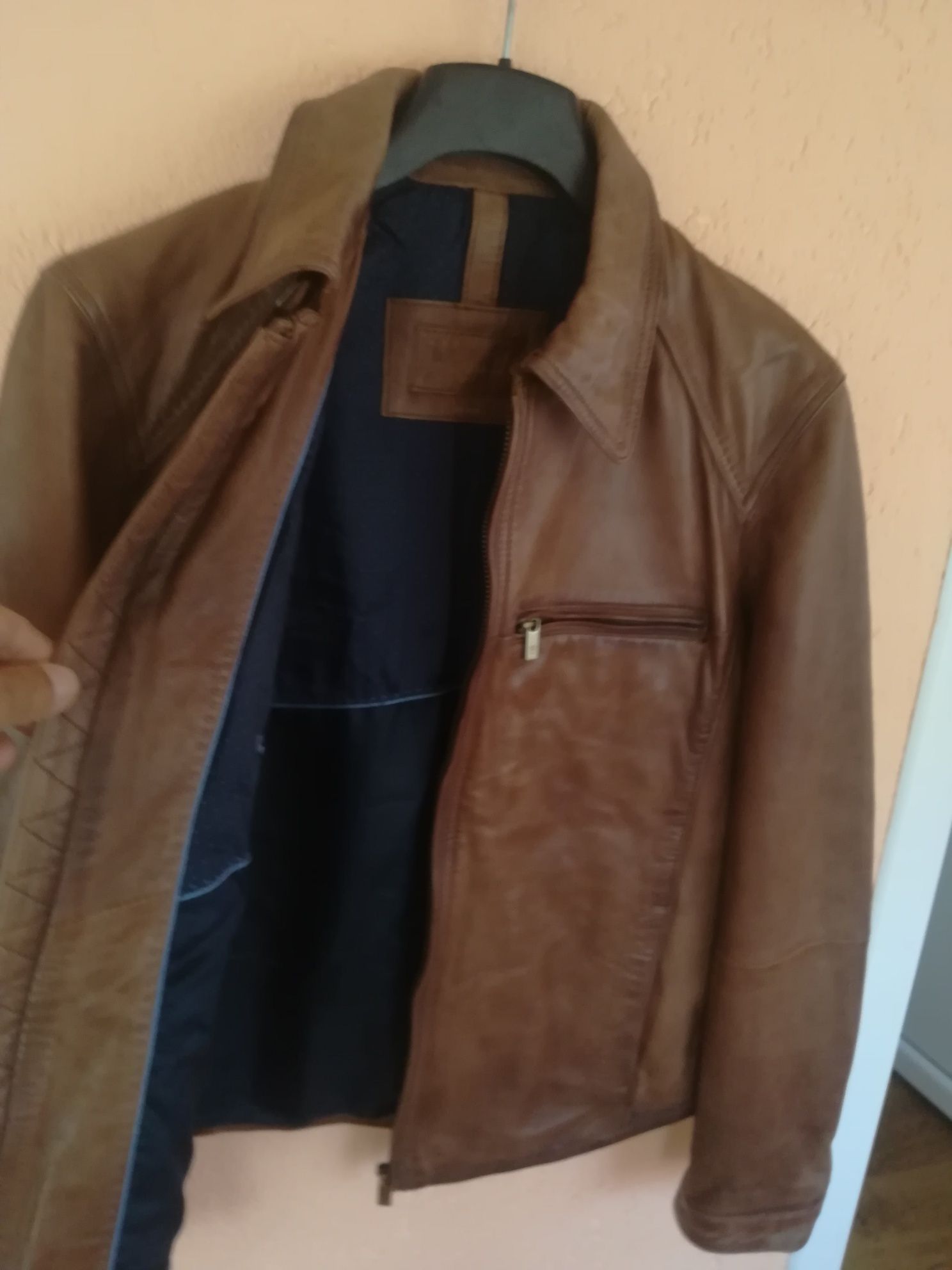 Geaca piele bărbați Massimo Dutti M