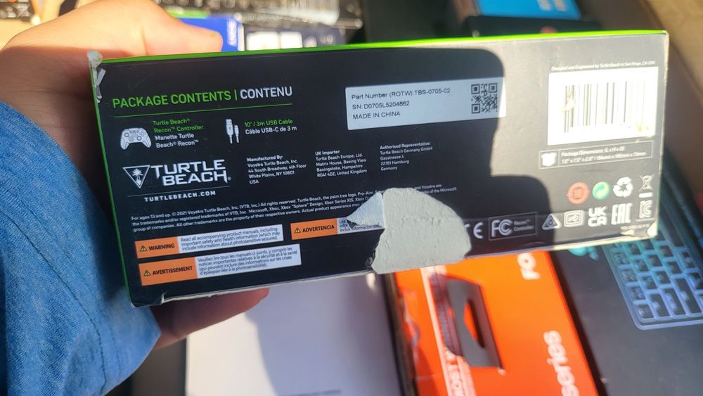 Turtle Beach Recon Жичен контролер за Xbox Series & PC бял
Turtle Bea