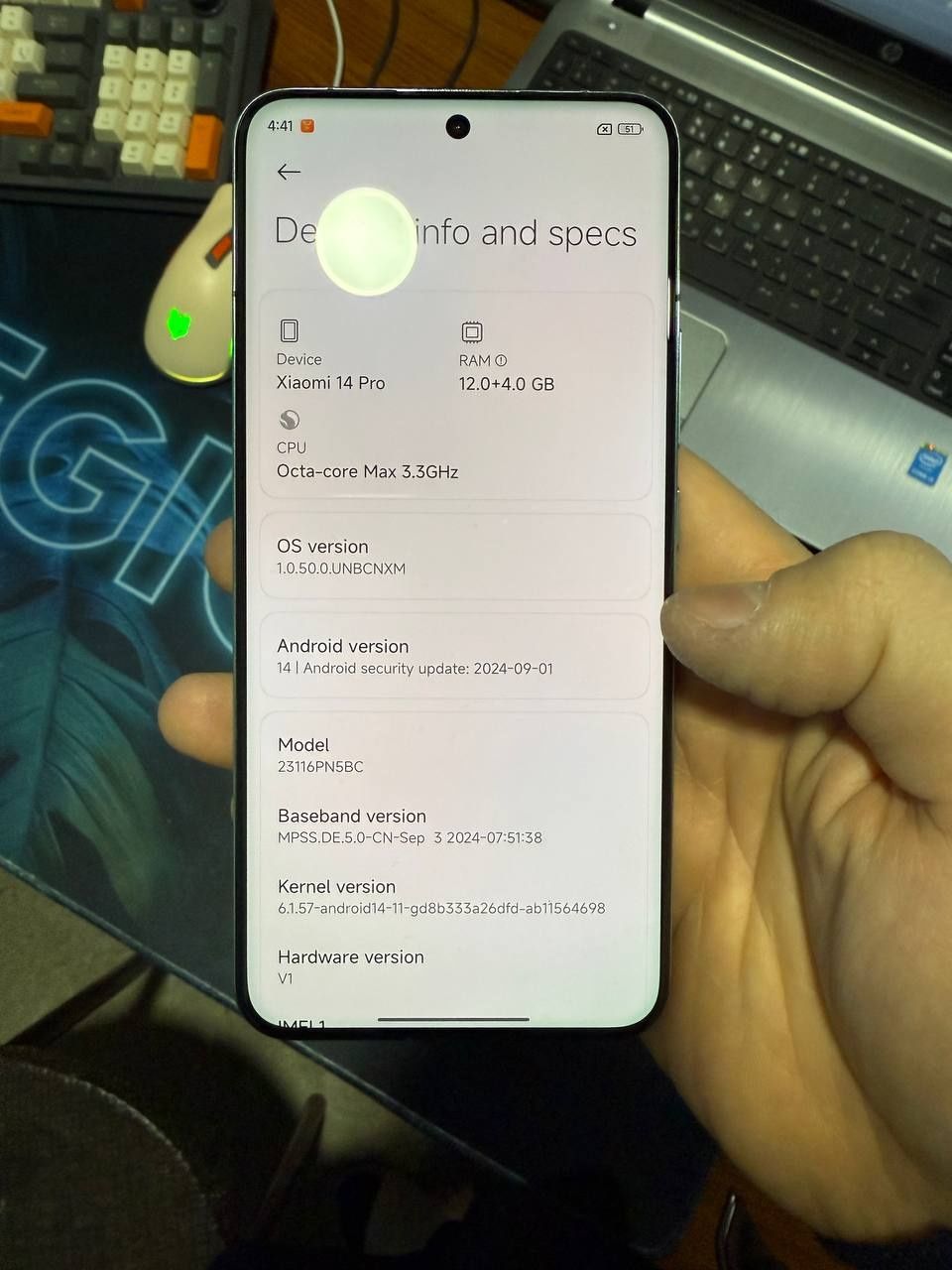 Xiaomi 14 pro 12/256