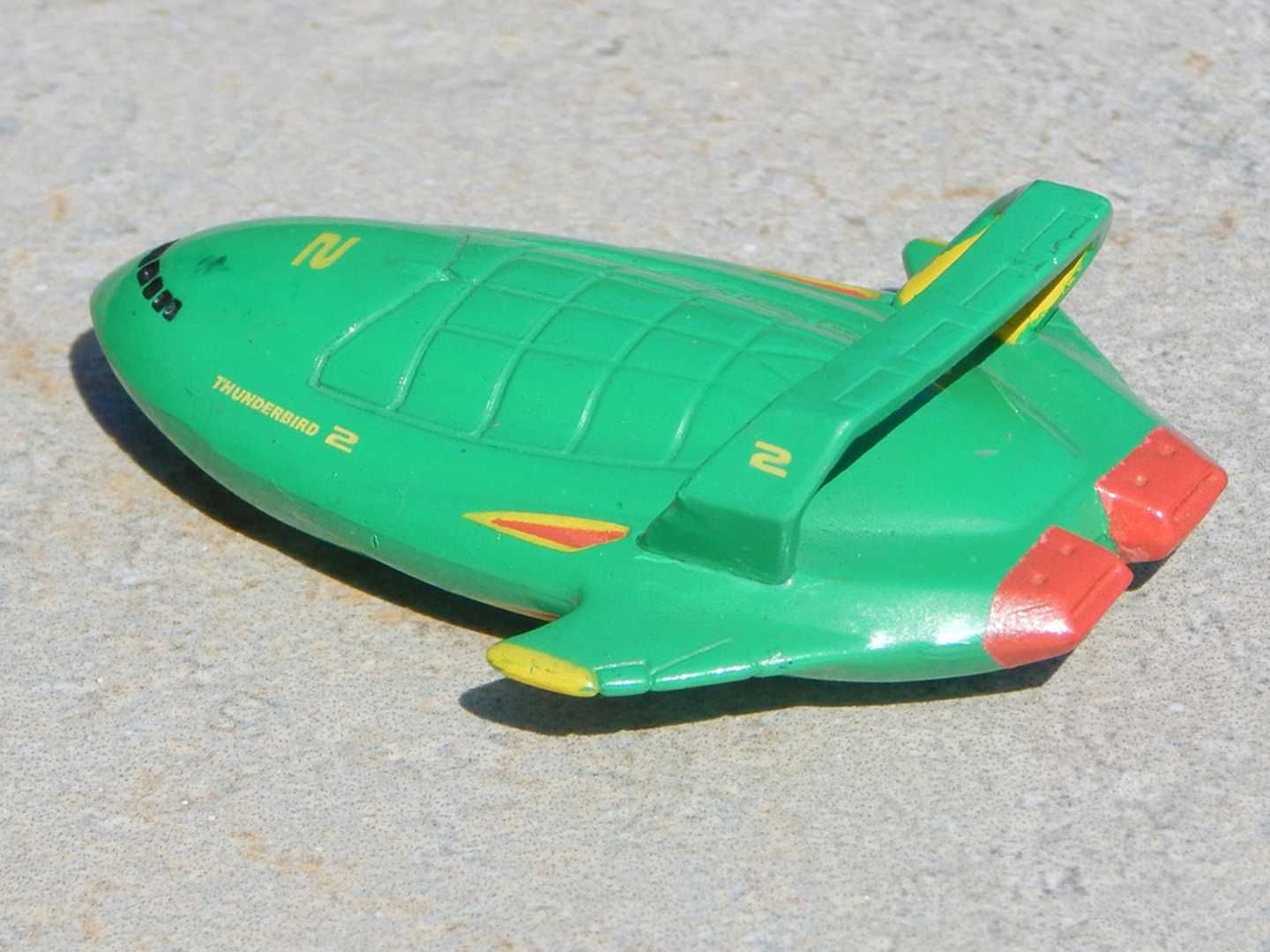 Macheta avion Thunderbird 2 VT Venture Matchbox din cauciuc