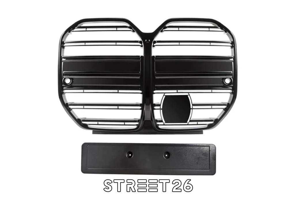 Grila Centrala BMW Seria 4 G26 Gran Coupe 2021+ M Design Negru Lucios