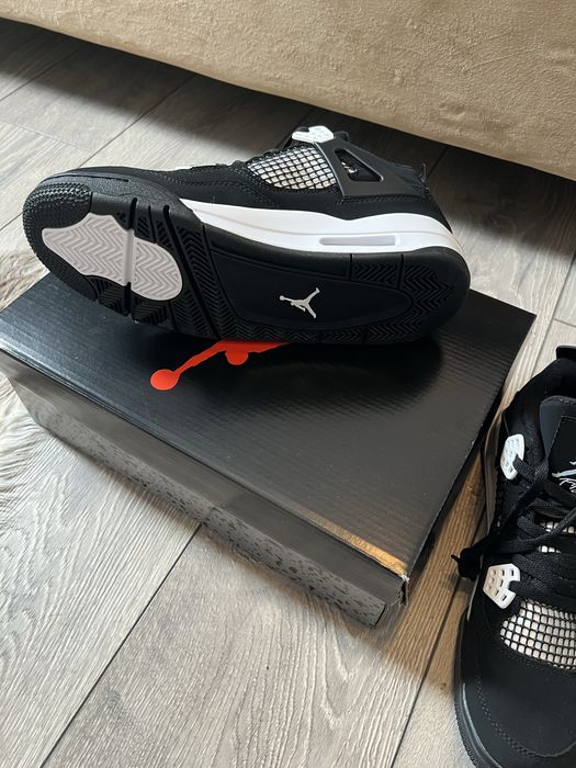 Jordan 4 Oreo Barbati  (Nu Pure/Cement/Red/Blackcat)