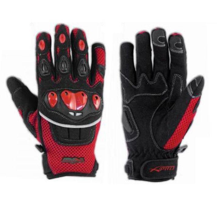 Mănuși A-pro Air textil moto ATV scuter cu protecții