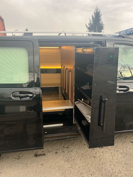 Mercedes V klass dric funerar full led,agregat frig