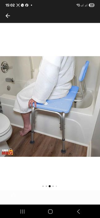 Scaun de baie tip banca