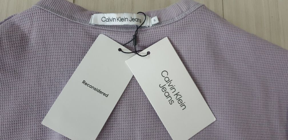 Calvin Klein Jeans CKJ Pique Cotton / S НОВО! ОРИГИНАЛНА Мъжка Тениска