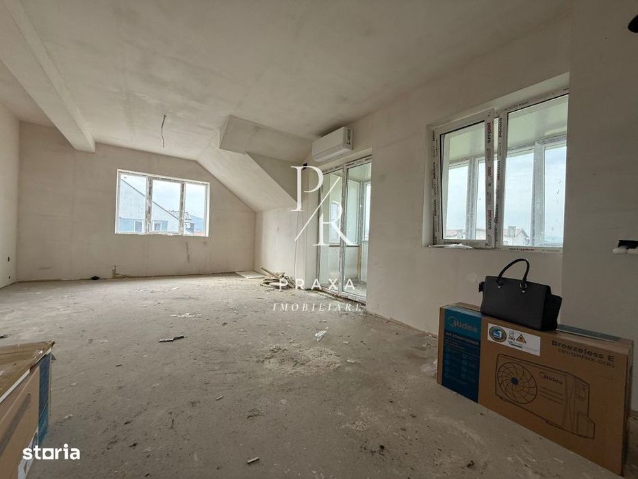 Apartament 3 camere semifinisat, balcon , zona Tineretului