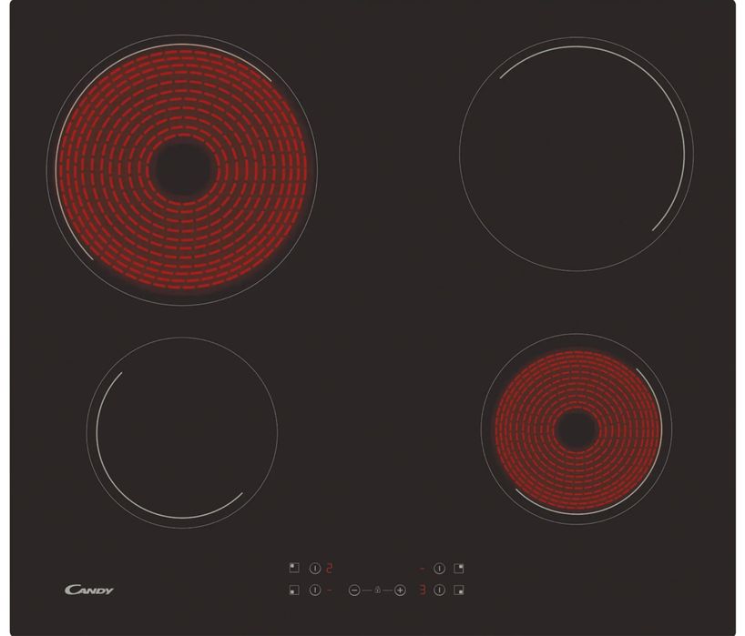 Plită vitroceramică Candy CH64CCB