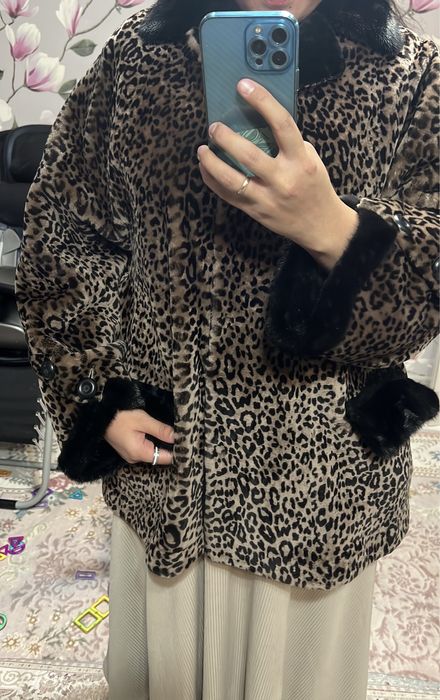 Продам дубленку с норковыми вставками!