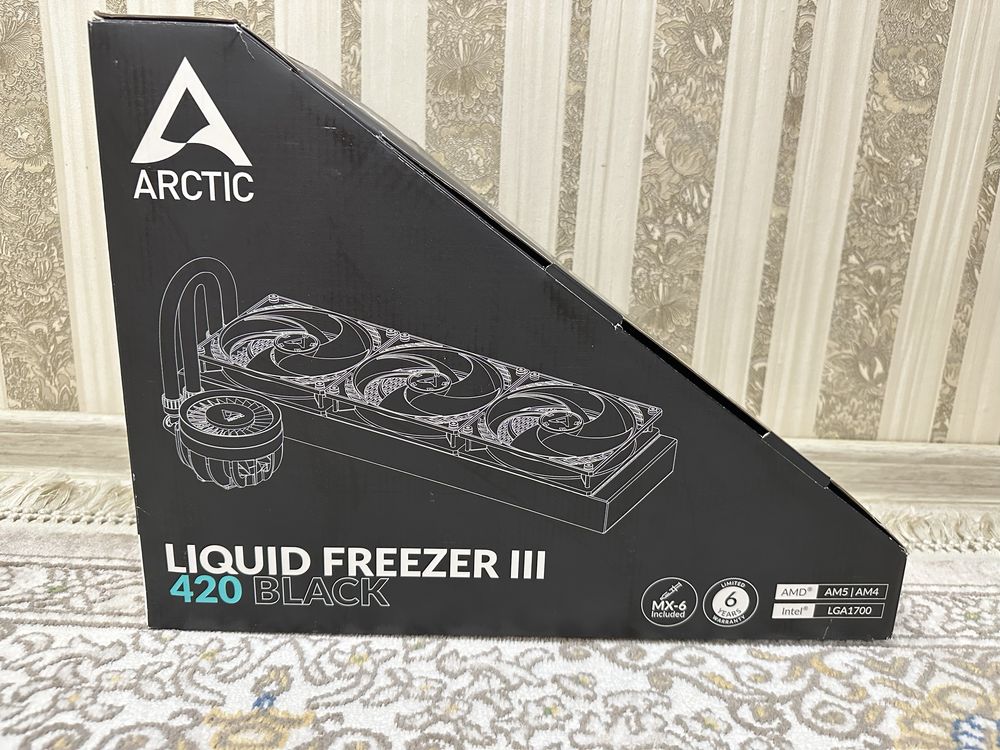 Система водяного охлаждения Liquid Freezer III 420 Black