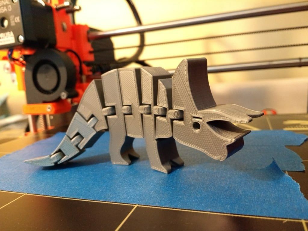3D печатные подвижные игрушки