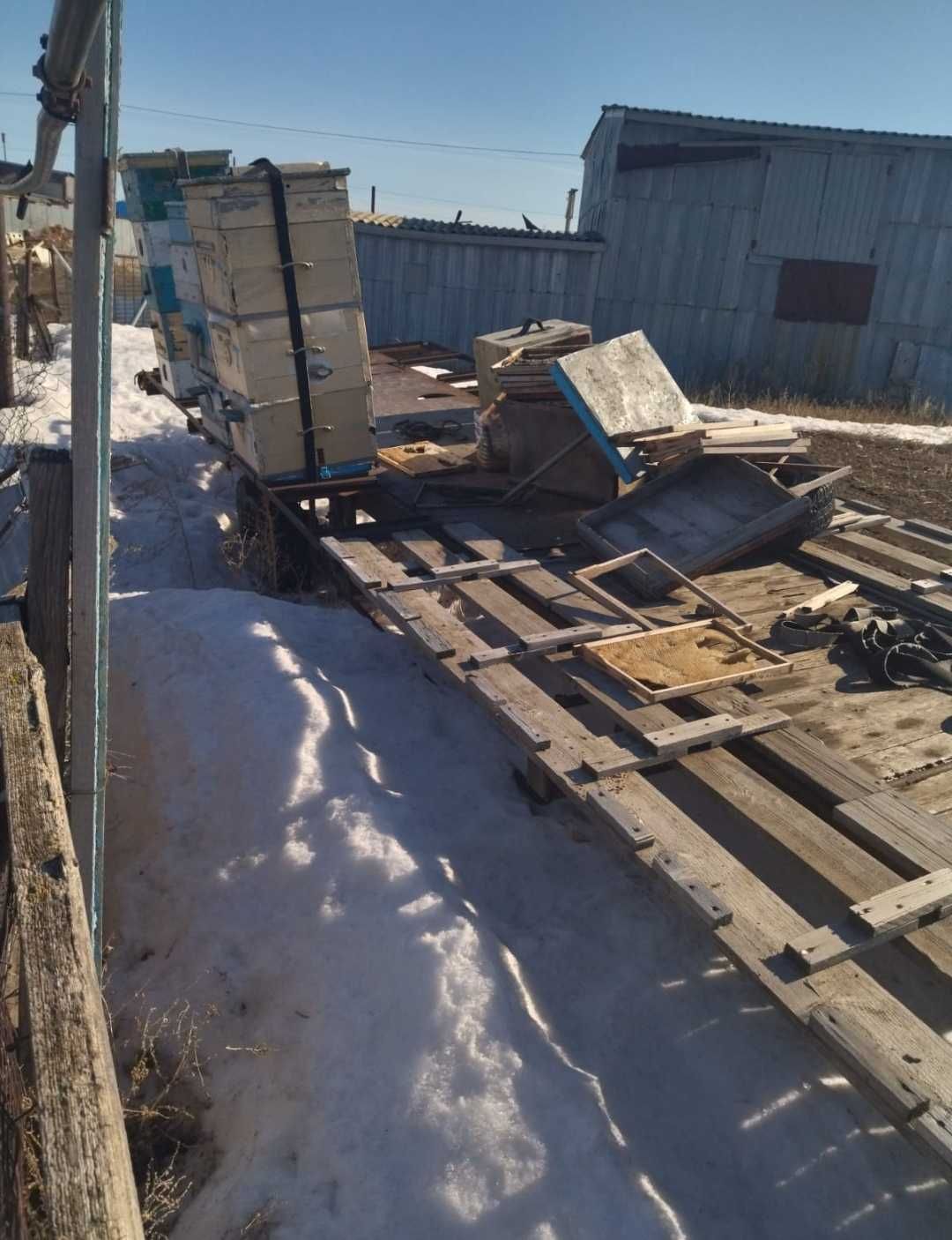 Пчелоприцеп Пчеловодство прицеп для ульев