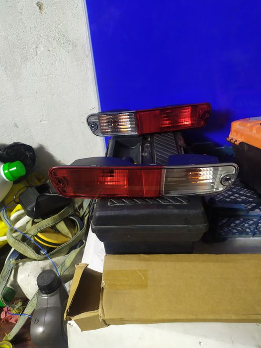 Фонари в задний бампер Паджеро 3.