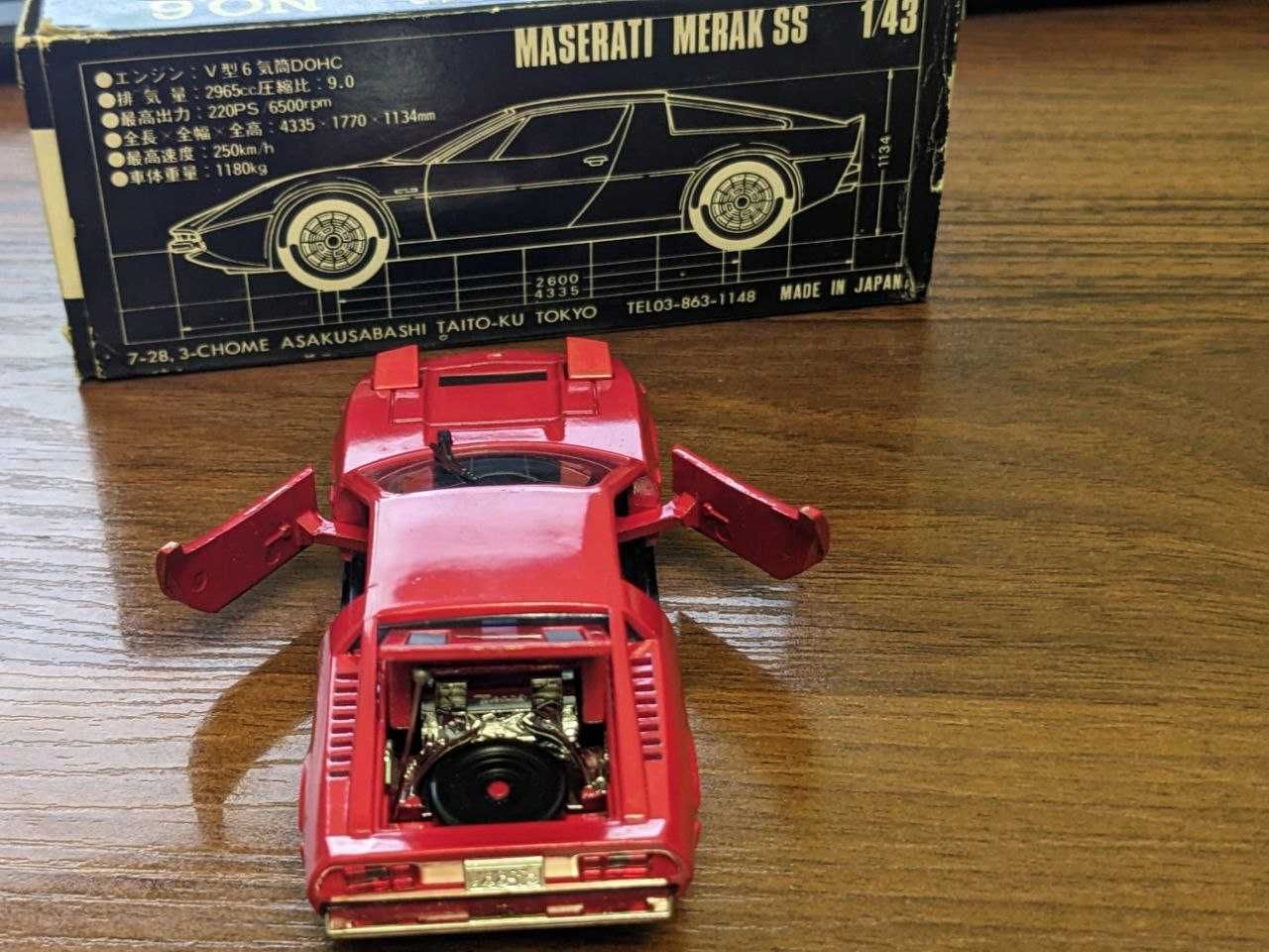 Maserati Merak SS масштабная модель 1/43