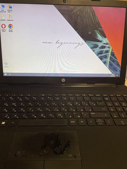 Ноутбук HP laptop black