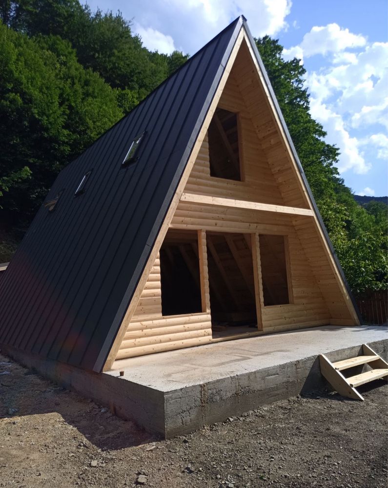 Vand cabane de gradina si de locuit