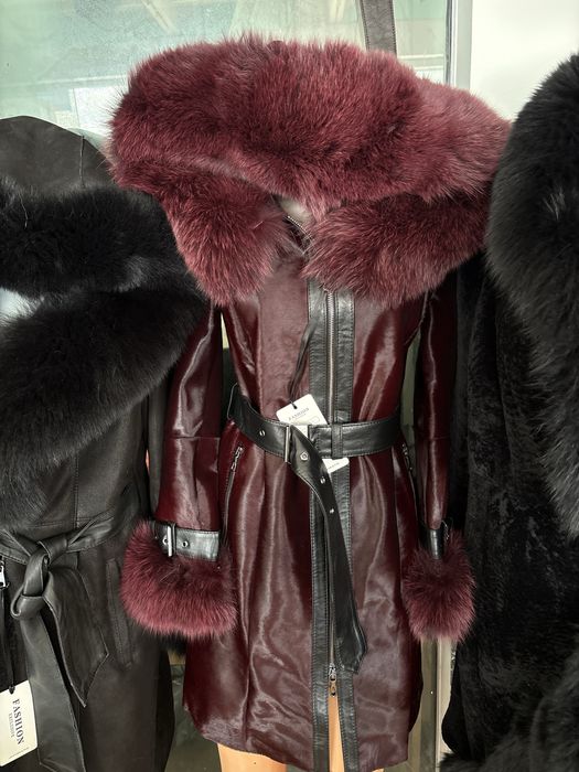 Палто яке от естествен косъм