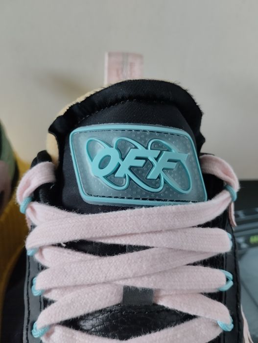 OFF-WHITE Odsy-1000 Black Yellow Pink Оригинални Дамки Маратонки 
Blac