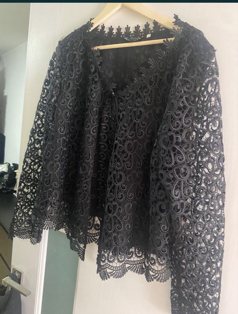 Sacou negru dama marime xxl