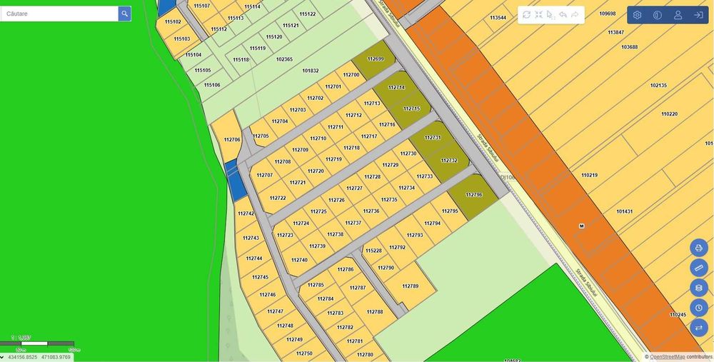 Vand teren intravilan 500 mp Calea Cisnadiei - zona Casa de Apa