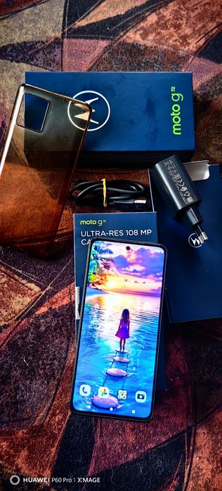 MOTOROLA G72-Перфектно състояние.Пълен комплект