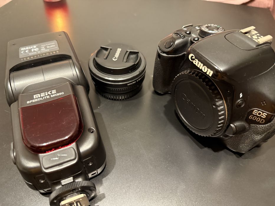 Canon 600d+24mm+blitz