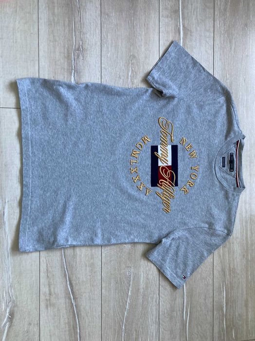 Tommy Hilfiger New York Logo Organic Cotton мъжка тениска размер L