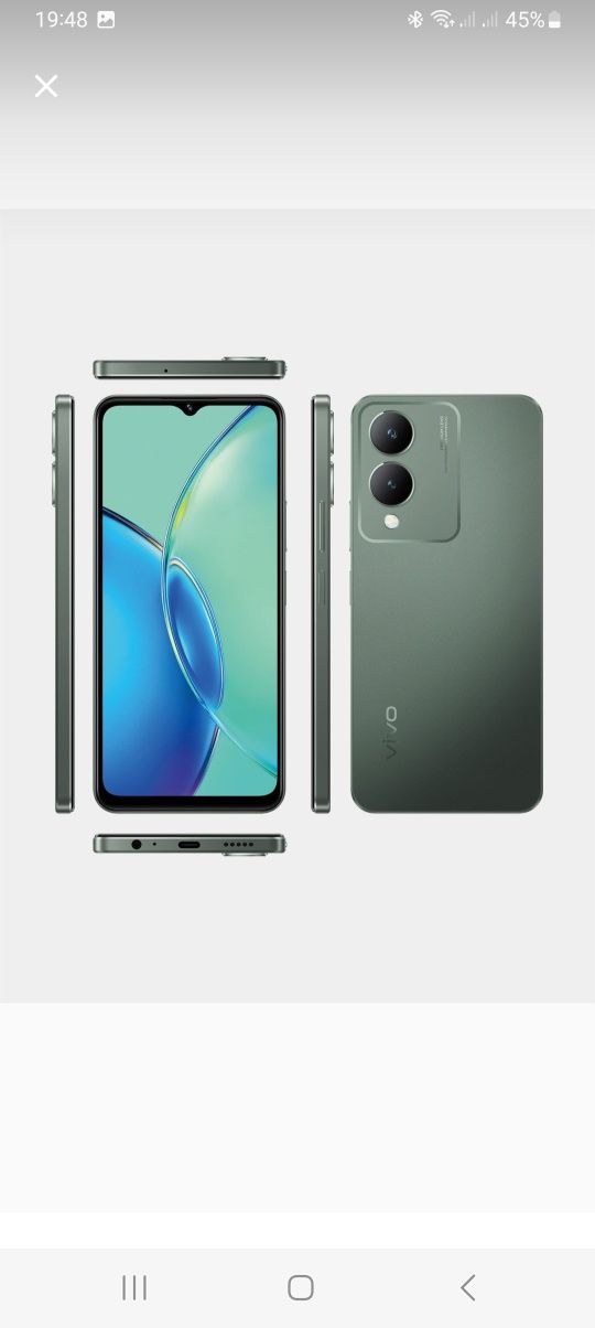 Vivo y17  6/128   янги телефонлар сотилади