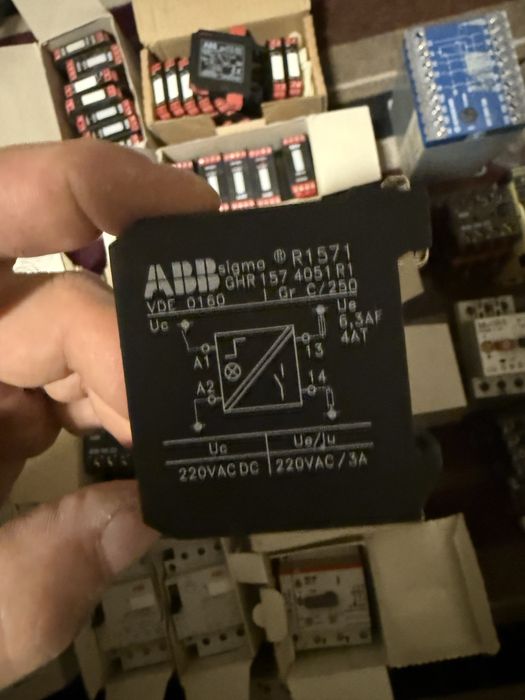 Relee Abb noi diferite modele