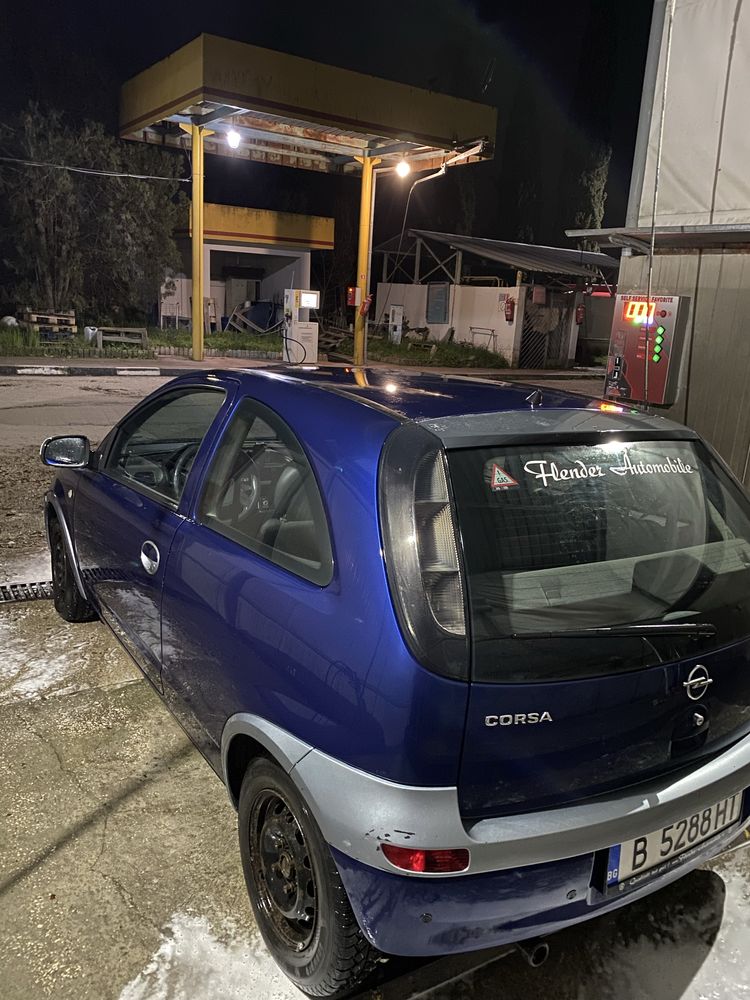 Opel corsa C 1.2 газ/бензин